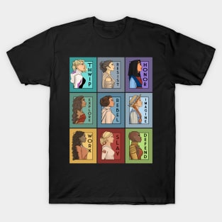 She Series Collage - Version 1 T-Shirt